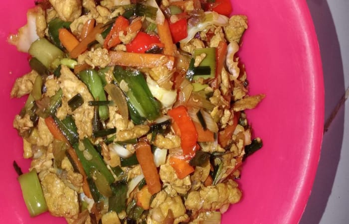 Resep Tumis Telur Orak Arik Campur Buncis Kubis Wortel Paling Mudah dan Enak
