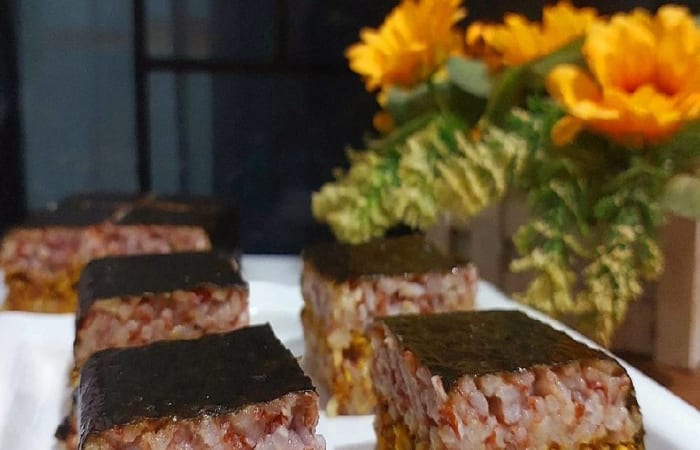 Resep Aremarem Beras Merah Isi Tuna Paling Praktis dan Simple