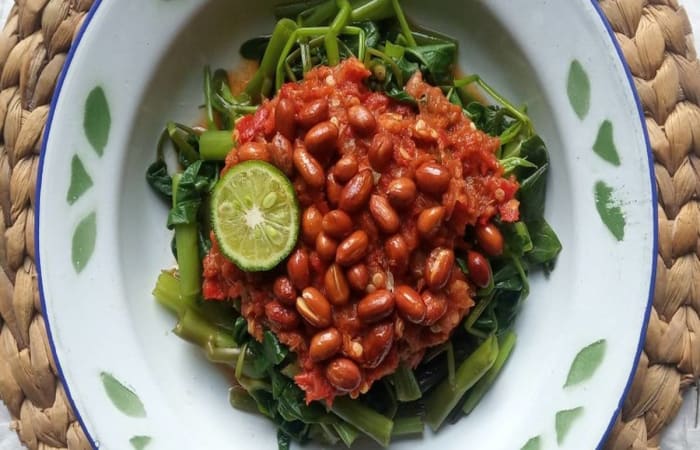 Resep Plecing Kangkung Khas Lombok Rasanya Maknyus