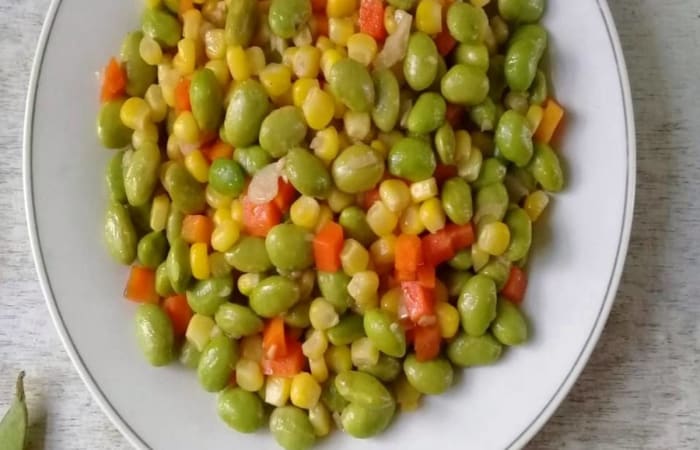 Resep Tumis Edamame Jagung Manis Rasanya Maknyus