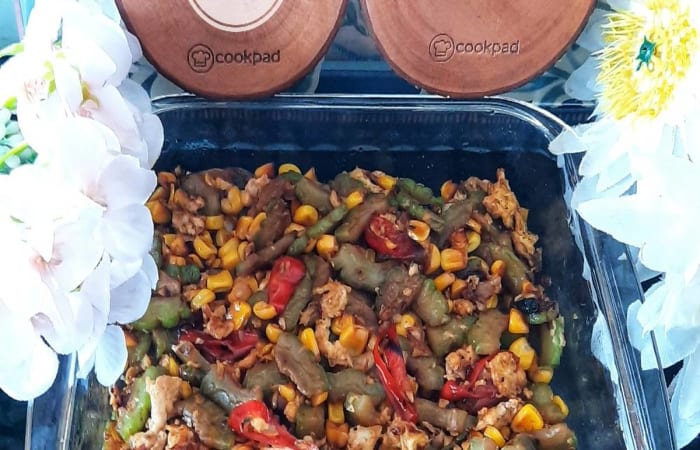 Resep Orak Arik Telur Pare Dan Jagung Paling Mudah dan Enak