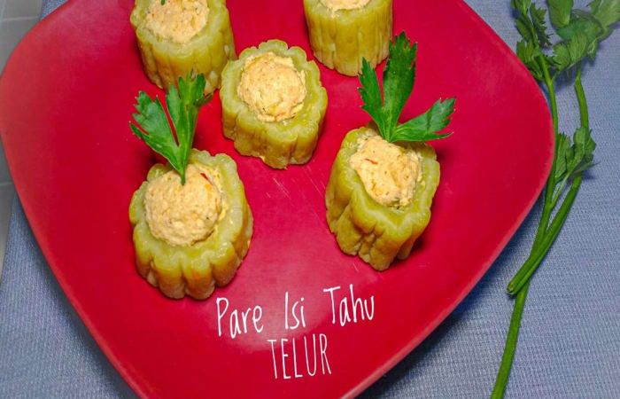 Resep Pare Isi Tahu Telur Paling Praktis dan Simple