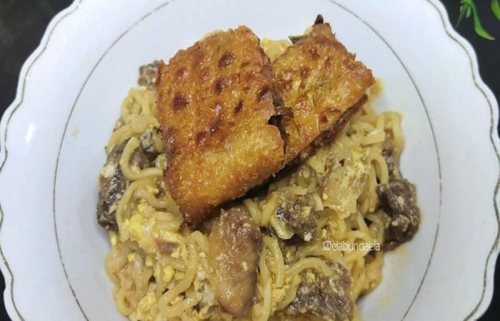 Resep Mie Kental Daging Sapi Favorit Bunda
