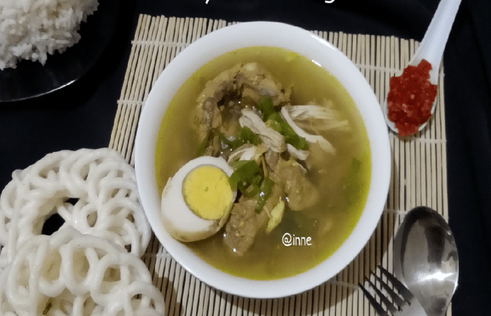 Resep Soto Ayam Lamongan Favorit Bunda