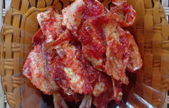 Resep Ikan Asin Kapas Balado Favorit Bunda