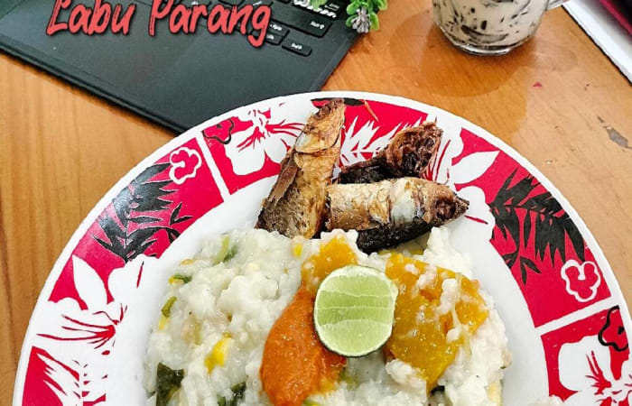 Resep 202 Bubur Manado Labu Parang Mudah dan Praktis Dihidangkan