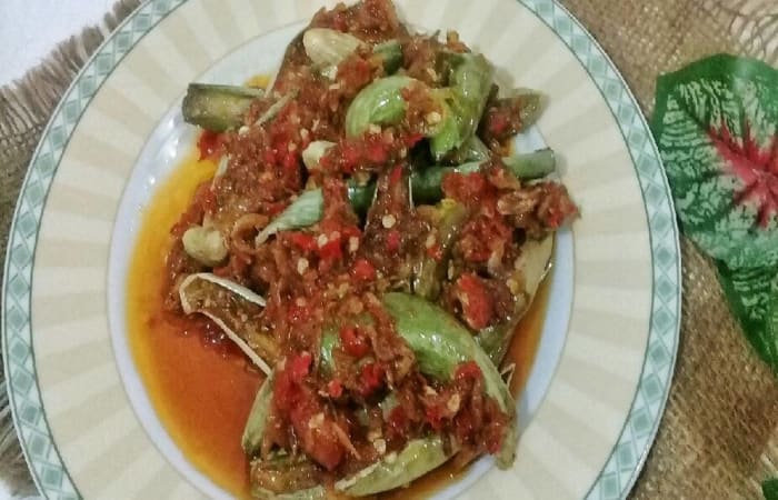 Resep Terong Sambel Rebon Mudah dan Praktis Dihidangkan
