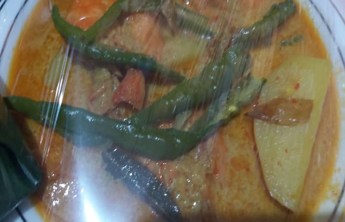 Resep Udeung Teucrah Pati Santan Paling Praktis dan Simple