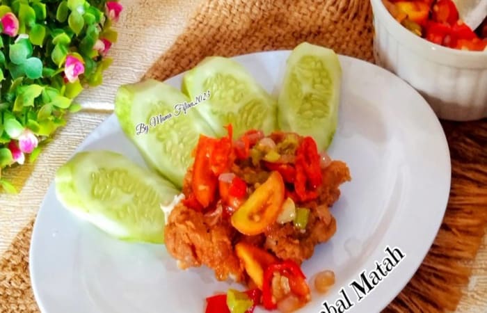 Resep Ayam Geprek Sambal Matah Dijamin Nikmat dan Mudah