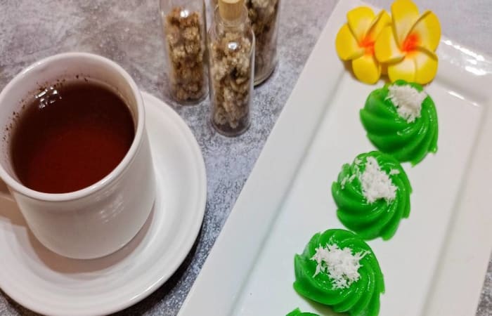 Resep Kue Kaswi Pandan Mudah dan Praktis Dihidangkan