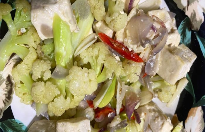 Resep Oseng Kembang Kol, Tahu, Pete Favorit Bunda