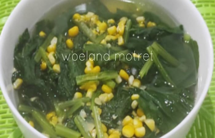 Resep Sayur Bening Sawi Hijau Jagung Manis Favorit Bunda