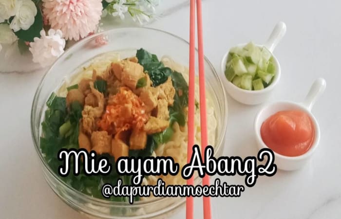 Resep Mie Ayam Abang2 Dengan Bahan Sederhana