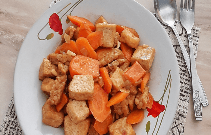 Resep Tumis Tahu Tempe Wortel Favorit Bunda