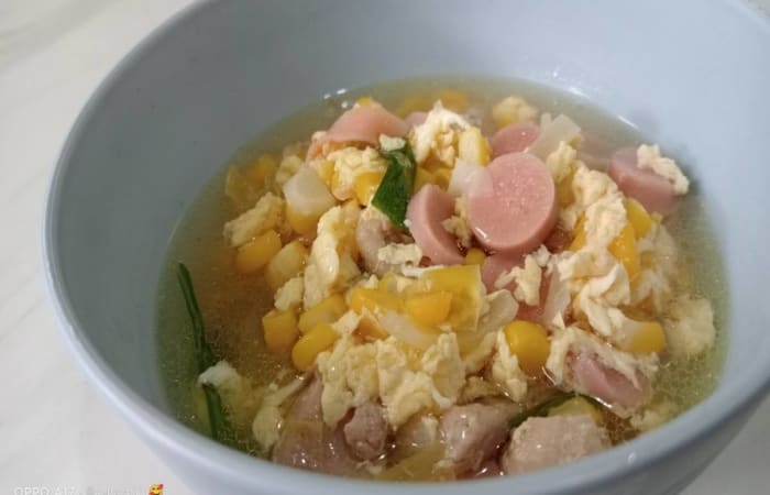 Resep Sup Jagung Favorit Bunda