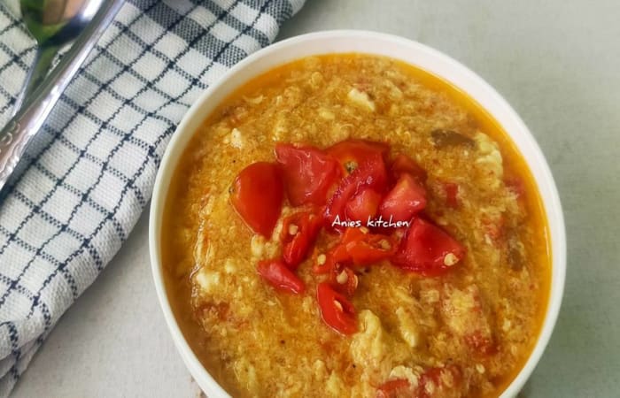 Resep Tomato Spicy Eggs Soup Dengan Bahan Sederhana