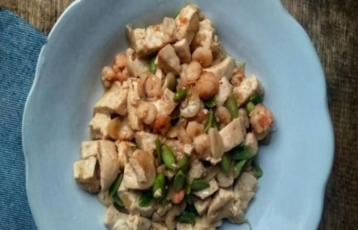 Resep Oseng Pete Udang Tahu Putih Mudah dan Praktis Dihidangkan