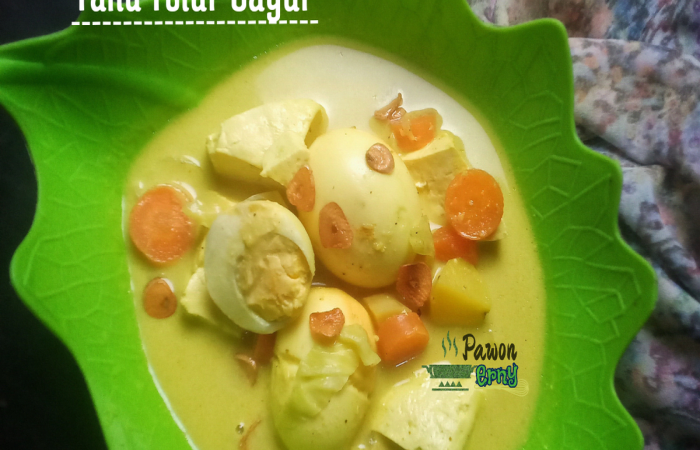 Resep Terik Tahu Telur Sayur Dengan Bahan Sederhana
