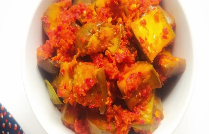Resep Terong Balado Dengan Bahan Sederhana