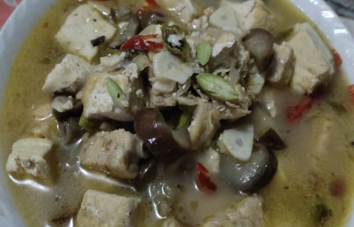 Resep Sayur Lombok Ijo 3t (terong, Tahu, Tempe) Favorit Bunda