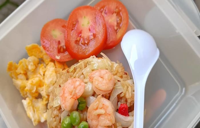 Resep Nasi Goreng Mix Sayuran (kacang Polong, Jagung,wortel Dan Kubis) Favorit Bunda