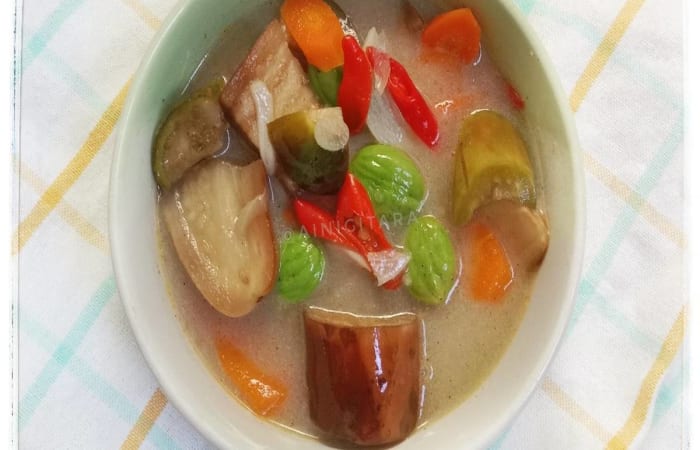 Resep Lodeh Terong Ala Mbakyu Herlin Wulan Paling Praktis dan Simple