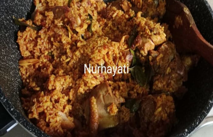 Resep Nasi Briani Paling Praktis dan Simple
