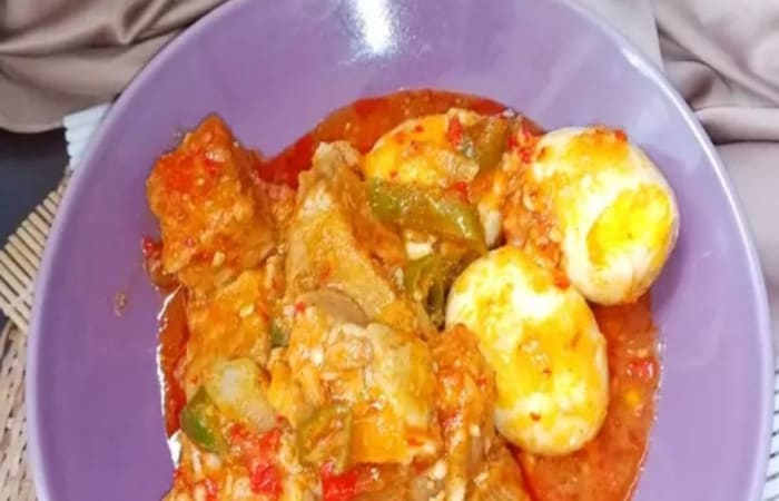 Resep Daging Tempe Telur Bumbu Merah Mudah dan Praktis Dihidangkan