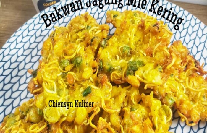 Resep Bakwan Jagung Mie Kering Rasanya Maknyus