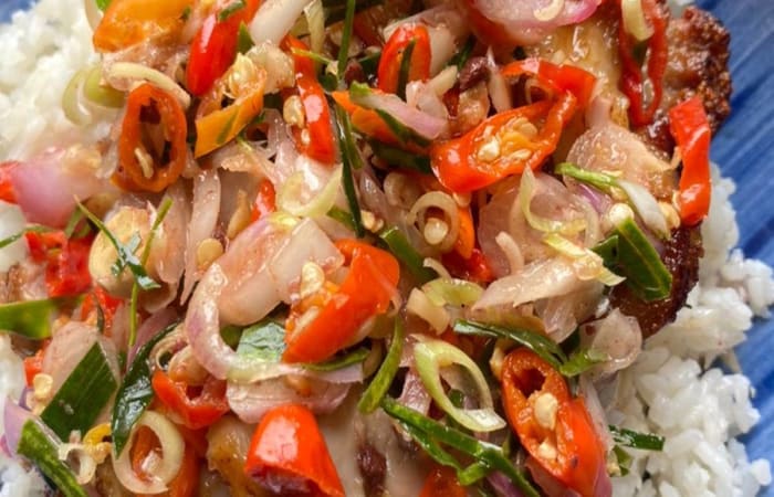 Resep Grilled Chiken With Sambal Matah Favorit Bunda