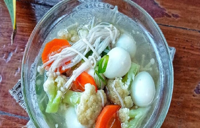 Resep Sup Telur Puyuh Kembang Kol Dijamin Nikmat dan Mudah
