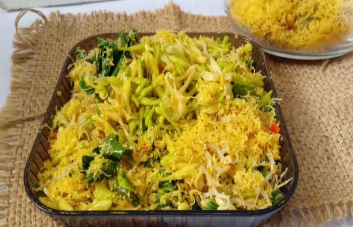 Resep Urap Bunga Pepaya Paling Praktis dan Simple