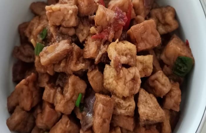 Resep 63 Oseng Tahu Tempe Kecap Favorit Bunda