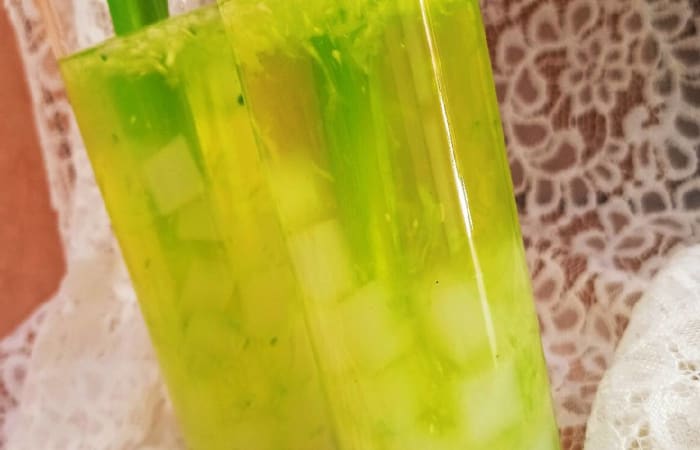 Resep Ie Boh Timon (es Timun Khas Aceh) Dengan Tambahan Sari Kelapa Paling Mudah dan Enak