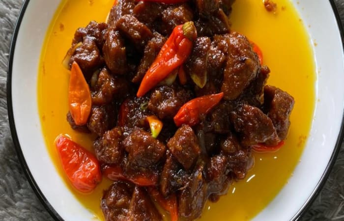 Resep Oseng Mercon Daging Sapi Rasanya Maknyus
