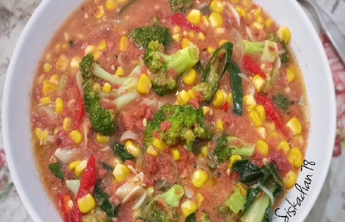 Resep Tumis Bronetgung (brokoli Kornet Jagung) antiribet Paling Mudah dan Enak