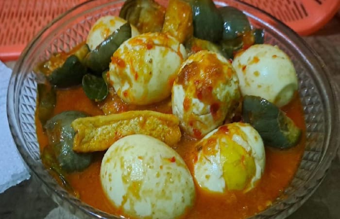 Resep Tahu Telur Kuah Pedas Dijamin Nikmat dan Mudah