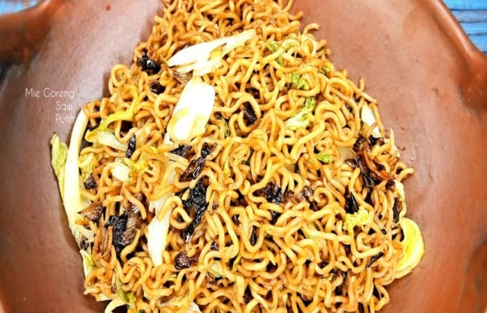 Resep Mie Goreng Sawi Putih Paling Praktis dan Simple