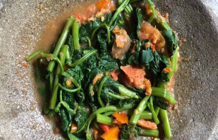 Resep Plecing Kangkung Khas Lombok Favorit Bunda