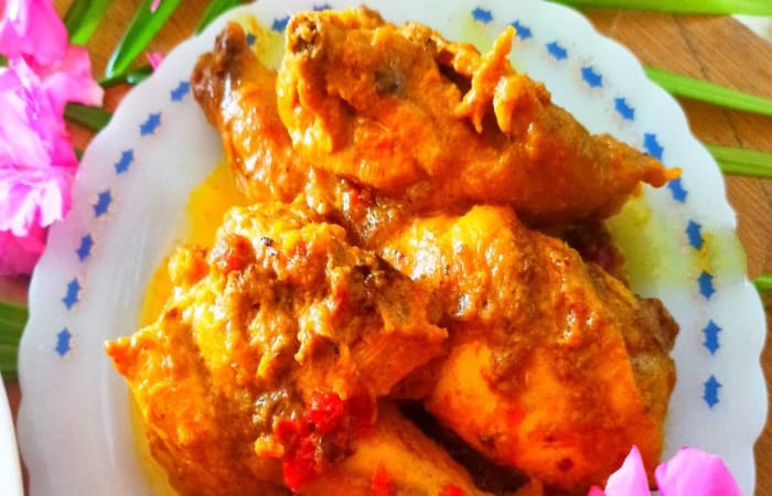 Resep Ayam Nyat Nyat Aroma Terasi Khas Bali Dengan Santan Ala Mbak Yuniz Mudah dan Praktis Dihidangkan