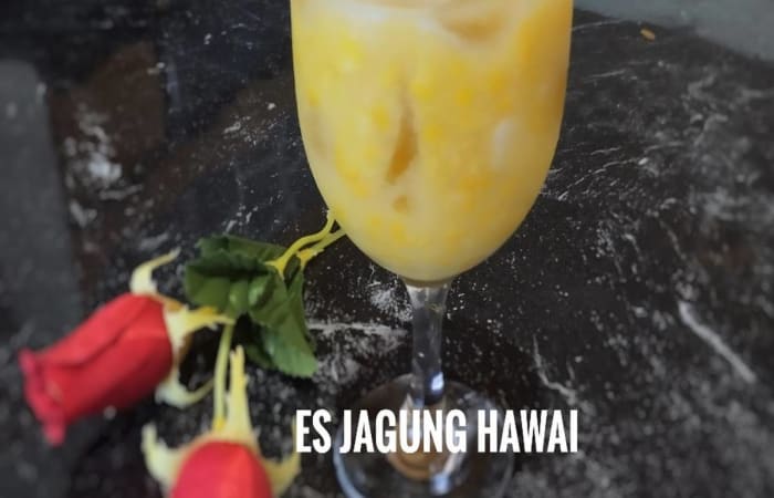 Resep Es Jagung Hawai Paling Mudah dan Enak