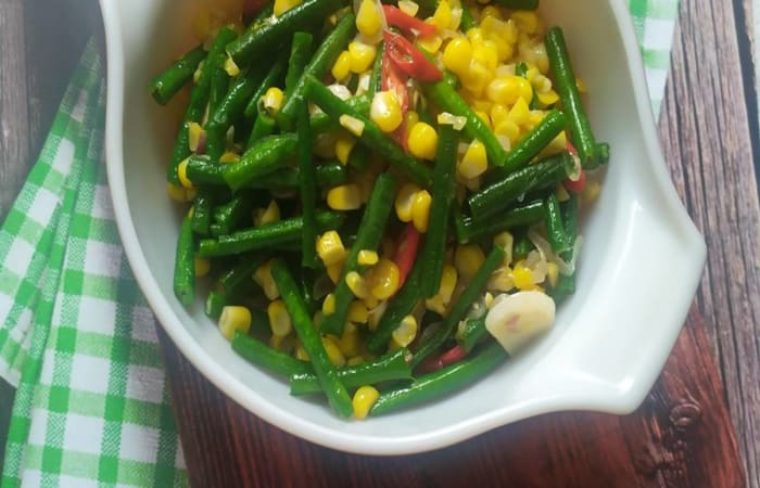 Resep Tumis Kacang Panjang Jagung Dijamin Nikmat dan Mudah