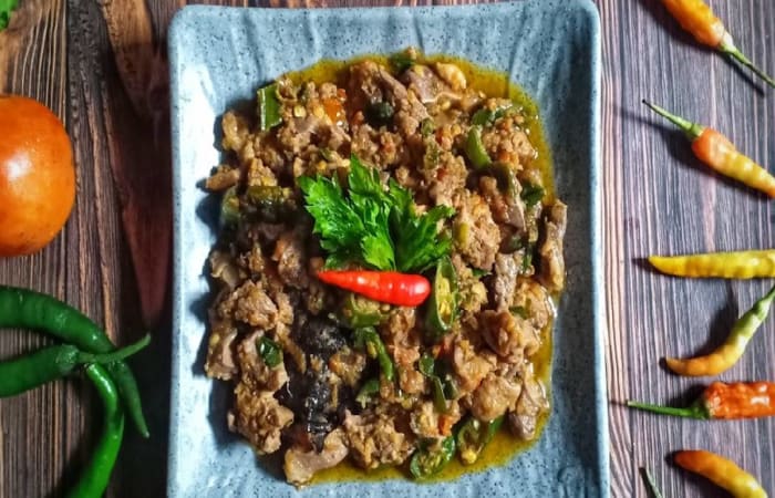 Resep Oseng Ati Ampela Lombok Ijo (saostiram) Paling Mudah dan Enak