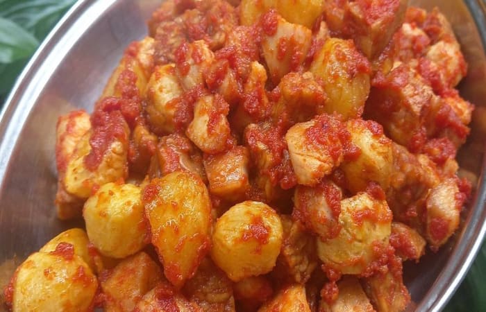 Resep Sambalado Kentang Ayam Tempe Tahu Dengan Bahan Sederhana