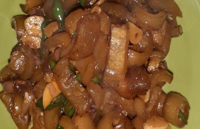 Resep Oseng Kikil Sapi Lombok Ijo Paling Praktis dan Simple