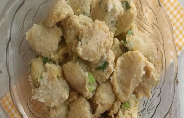 Resep Bakso Gepeng Ayam Wortel Homemade (mpasi 8 Bulan +)263 Paling Mudah dan Enak