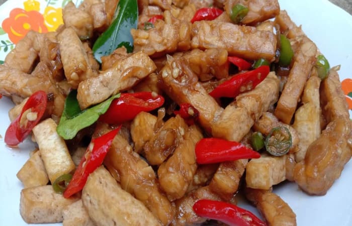 Resep Tumis Tempe Tahu Pedas Dengan Bahan Sederhana