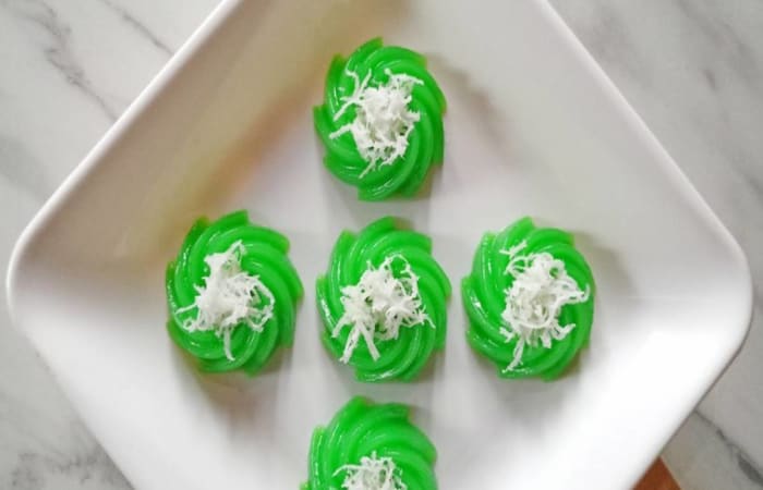 Resep Kue Kaswi Pandan Mudah dan Praktis Dihidangkan