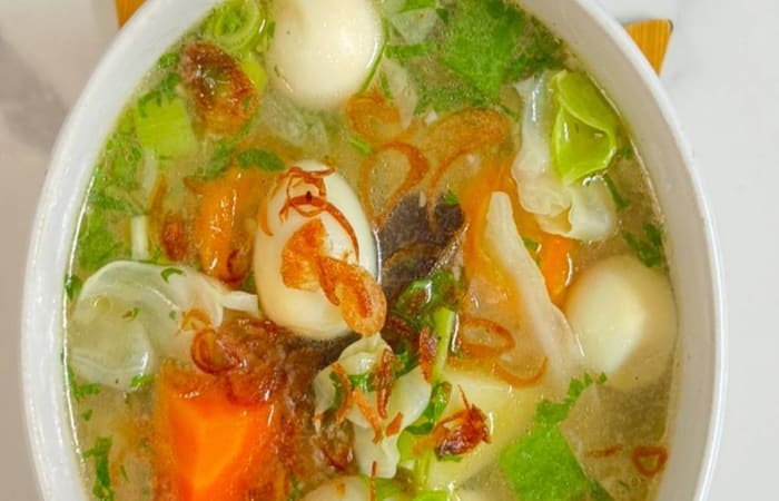 Resep Sayur Sop Telur Puyuh Mudah dan Praktis Dihidangkan