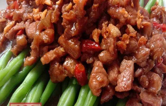 Resep Buncis Siram Tumis Daging Sapi Paling Mudah dan Enak